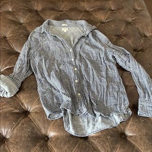 J crew button up boy fit large